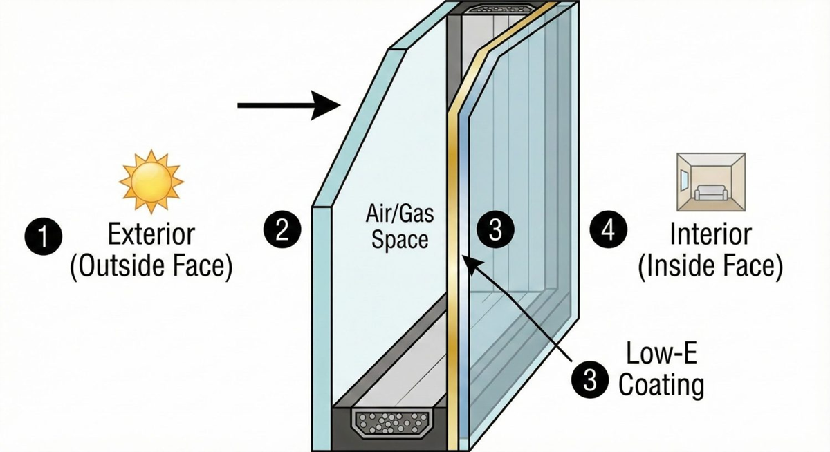 Why Low-E Coatings Aren't All the Same: 366 vs. 270 vs. Clear Glass in Texas