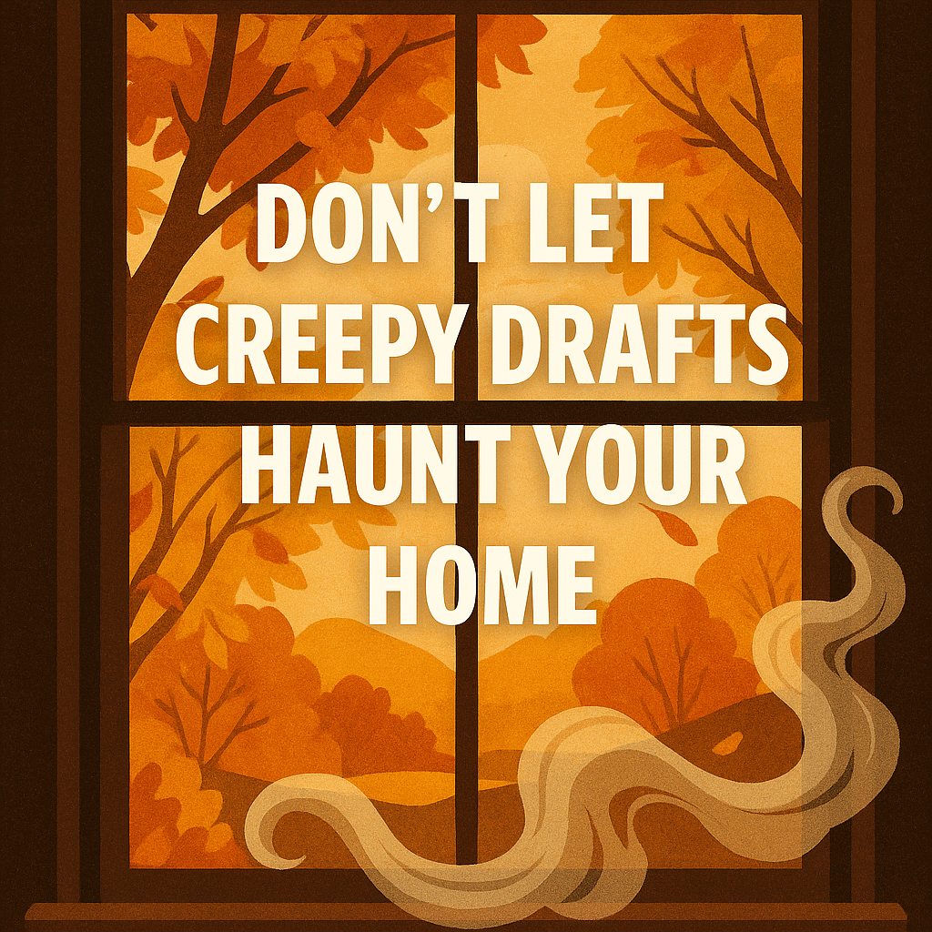 🎃 Don’t Let Creepy Drafts Haunt Your Home: How to Spot Scary Window Problems