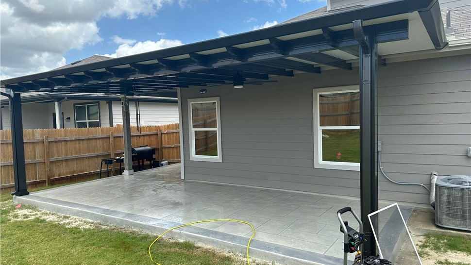 Outdoor Living Project in Hutto, TX by JP Exteriors