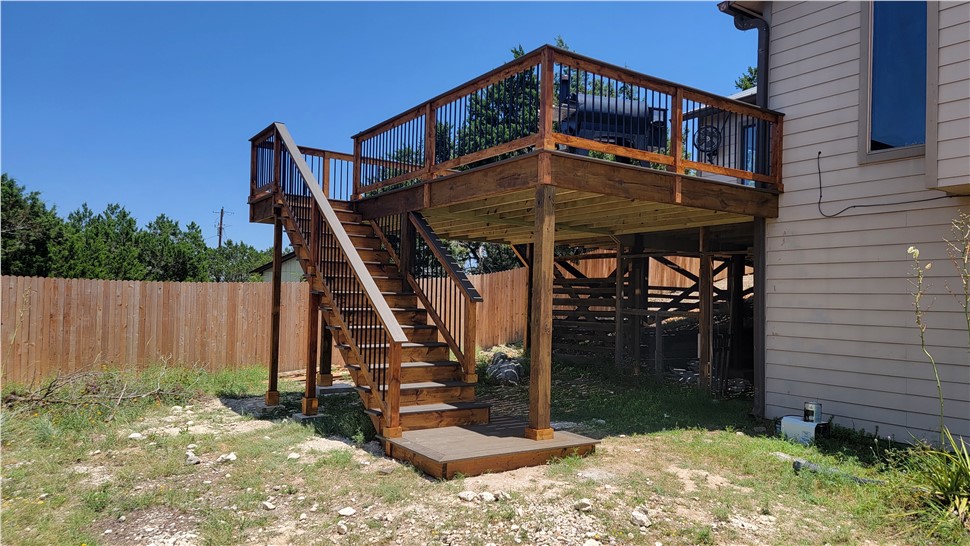 Outdoor Living Project in Lago Vista, TX by JP Exteriors