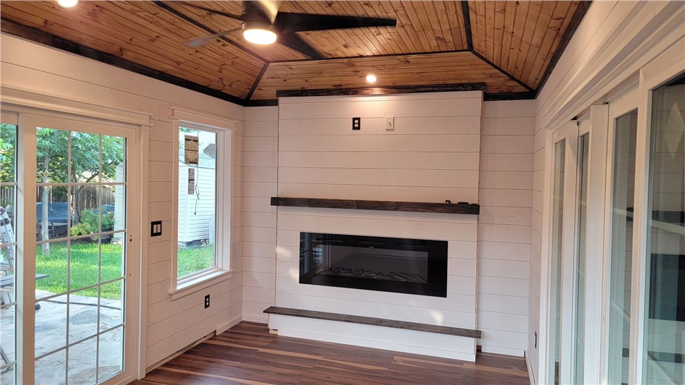 Outdoor Living, Windows Project in Buda, TX by JP Exteriors