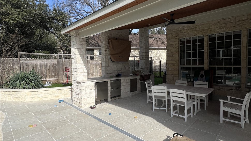 Outdoor Living Project in Austin, TX by JP Exteriors
