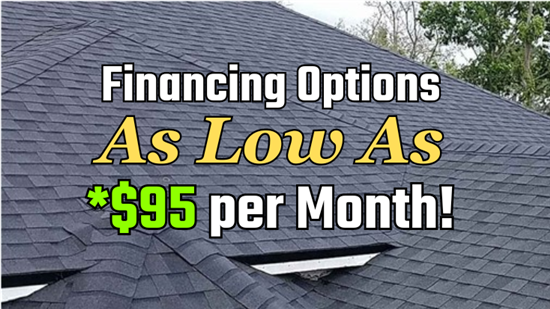 Financing Options As Low As *$95 Per Month