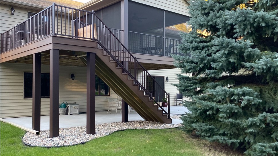  Siding,  Sunroom,  Windows, Deck Project in Sioux FAlls, SD by Juranek Home Improvements