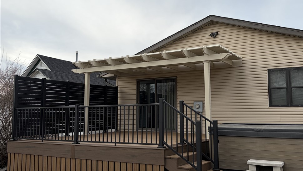 Decks, Pergola Project in Orange City, IA by Juranek Home Improvements