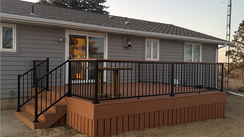Decks Project in Harrisburg, South Dakota by Juranek Home Improvements