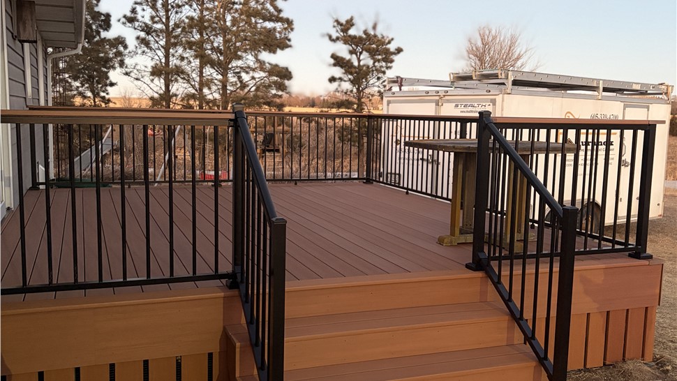 Decks Project in Harrisburg, South Dakota by Juranek Home Improvements