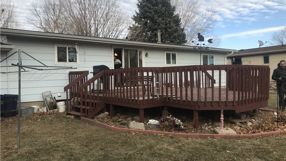 Deck Project in Sioux Falls, SD by Juranek Home Improvements