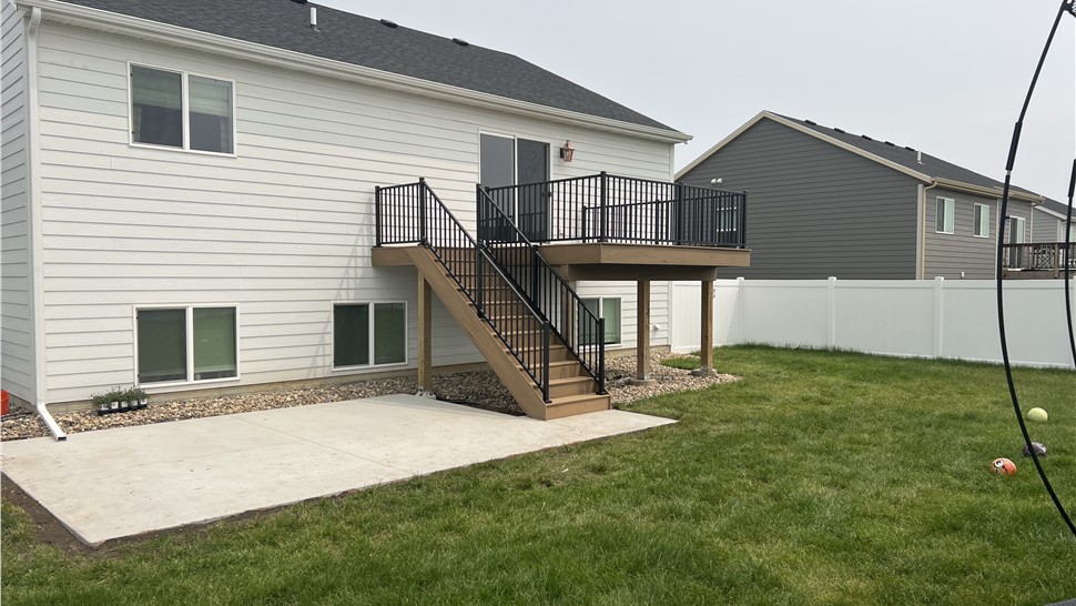 Decks Project in Harrisburg, SD by Juranek Home Improvements