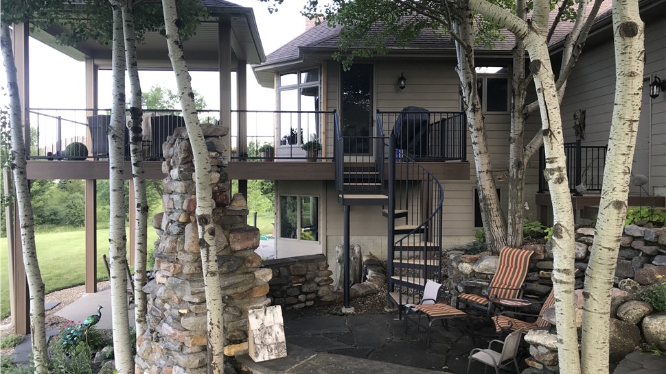 Deck Project in Harrisburg, SD by Juranek Home Improvements