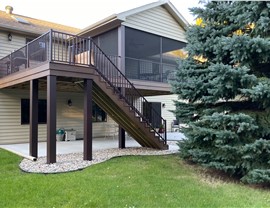  Siding,  Sunroom,  Windows, Deck Project in Sioux FAlls, SD by Juranek Home Improvements