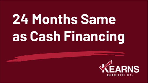 24 Months Same as Cash Financing