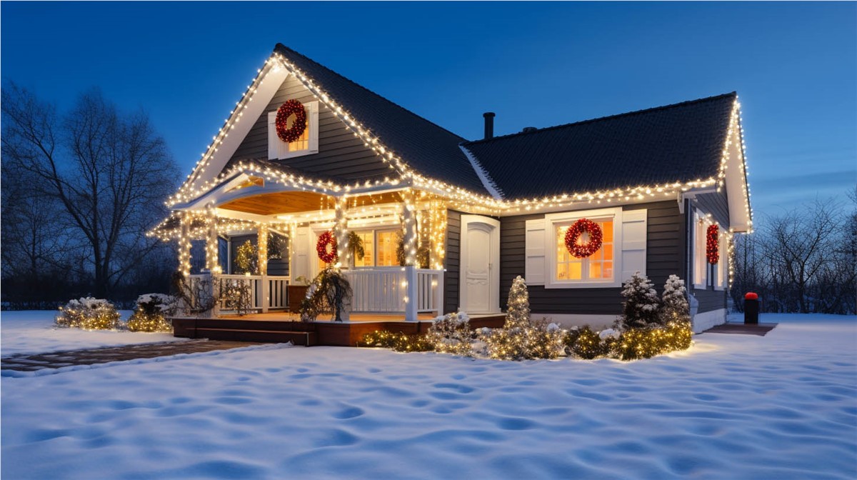 Enhance Your Holiday Season with KVN Construction's Expert Light Installation