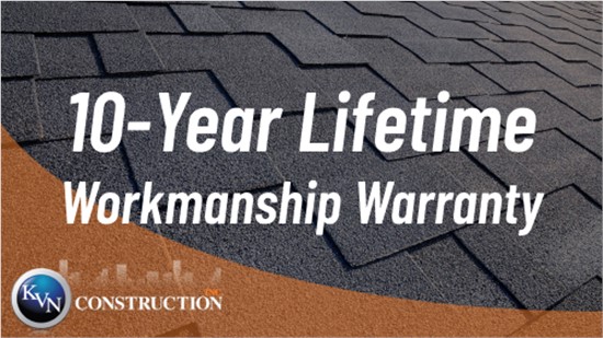 Up To A 10-Year Lifetime Workmanship Warranty