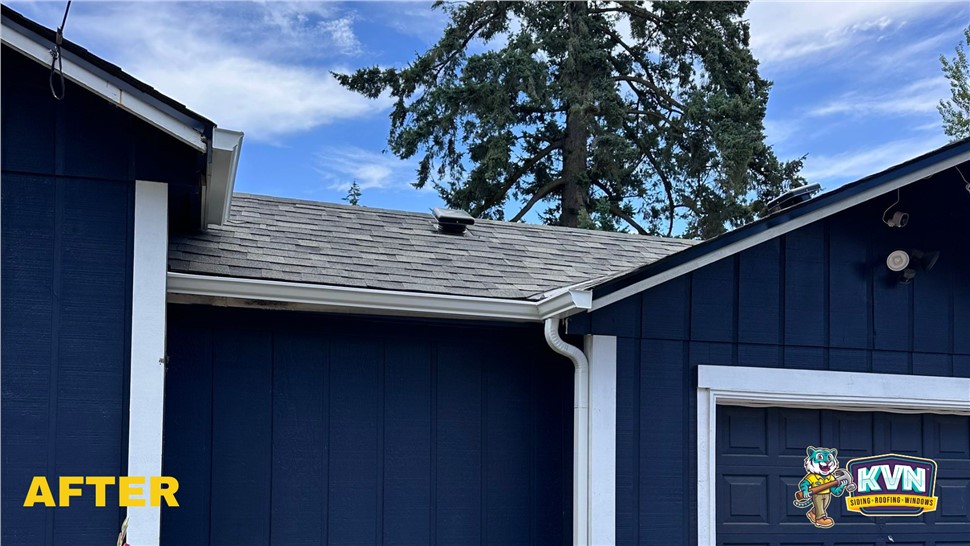 Gutters, Roofing Project in Portland, OR by KVN Construction