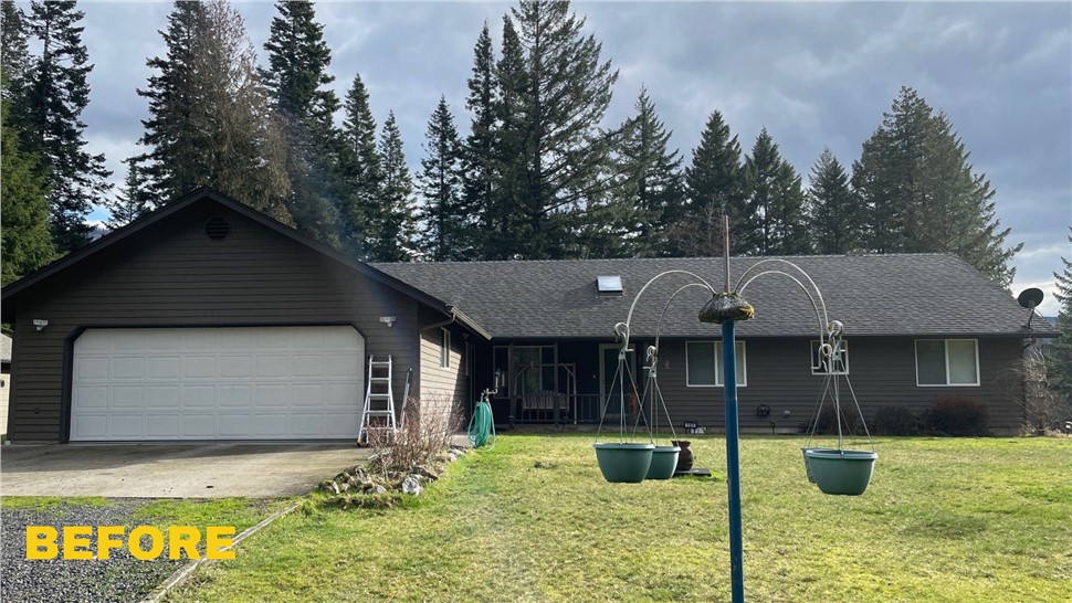 Gutters, Roofing, Siding Project in Stevenson, Washington by KVN Construction