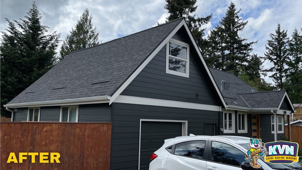 Siding, Roofing, Painting Project in Portland, Oregon by KVN Construction