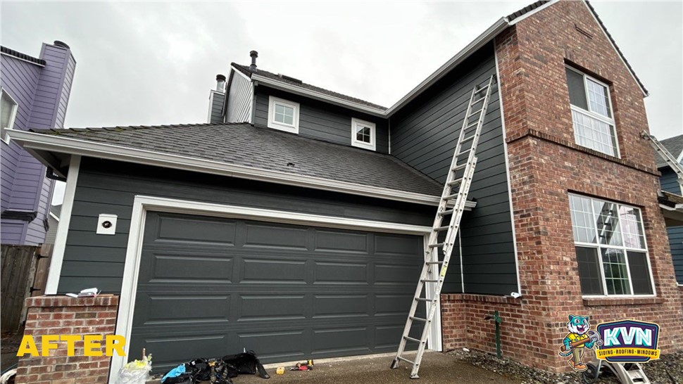Doors, Painting, Siding, Windows Project in Clackamas, Oregon by KVN Construction