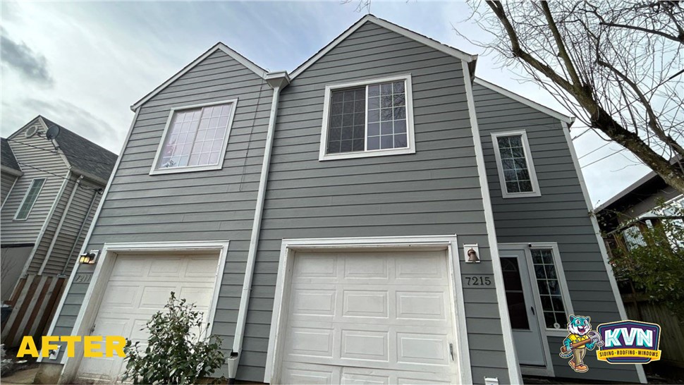 Siding Project in Portland, Oregon by KVN Construction