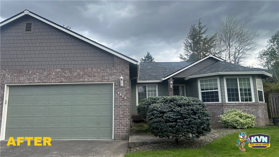 Gutters, Roofing, Siding Project in Troutdale, OR by KVN Construction