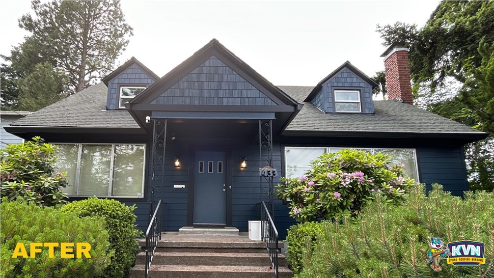 Gutters, Painting, Siding, Windows Project in Portland, OR by KVN Construction