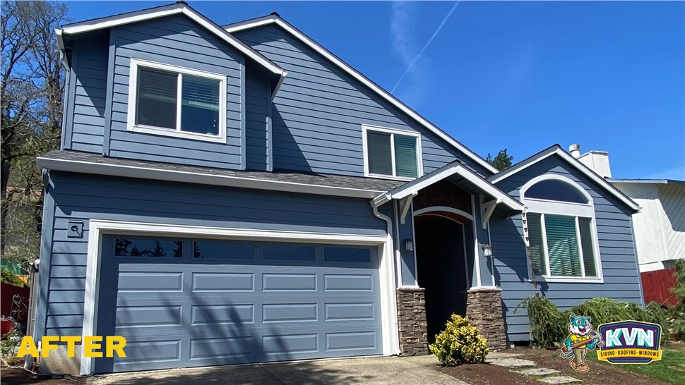 Painting, Roofing, Siding Project in Clackamas, Oregon by KVN Construction