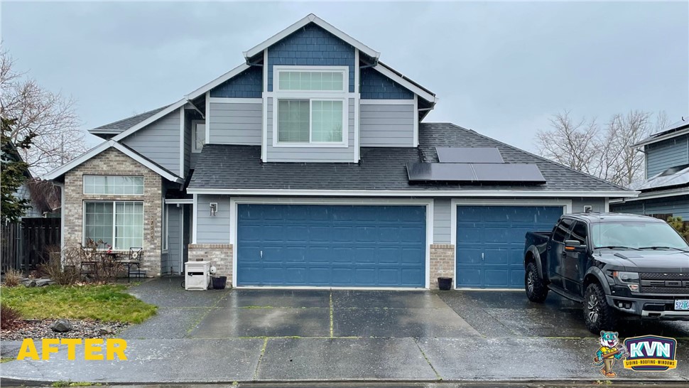 Painting, Siding, Windows Project in Fairview, Oregon by KVN Construction