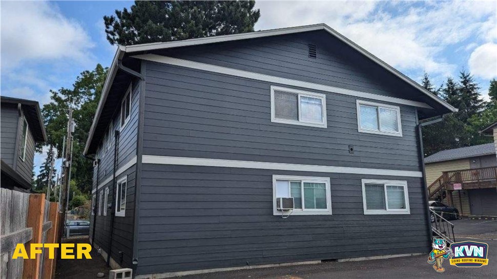 Painting, Roofing, Siding, Windows Project in Portland, Oregon by KVN Construction