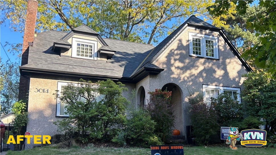 Gutters, Roofing Project in Portland, Oregon by KVN Construction