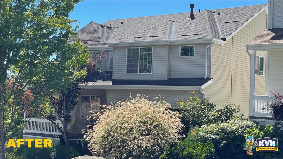 Gutters, Roofing Project in Portland, Oregon by KVN Construction