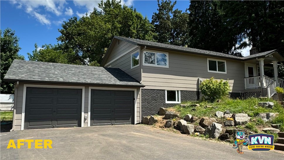 Gutters, Painting, Siding, Windows Project in Camas, Washington by KVN Construction