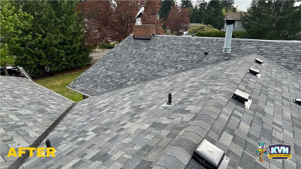 Gutters, Roofing Project in Oregon City, Oregon by KVN Construction