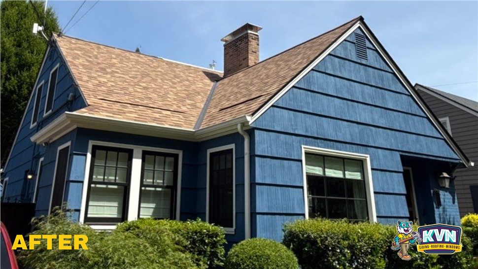 Gutters, Roofing Project in Portland, Oregon by KVN Construction