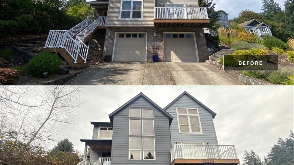 Siding Project in Happy Valley, Oregon by KVN Construction