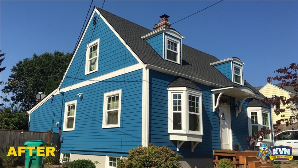 Painting, Siding, Windows Project in Portland, Oregon by KVN Construction