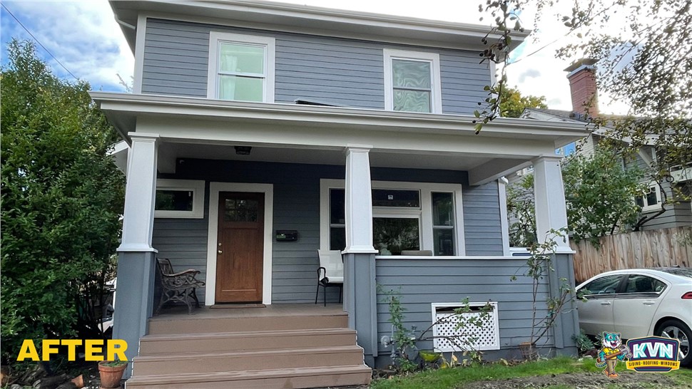 Doors, Painting, Siding, Windows Project in Portland, Oregon by KVN Construction