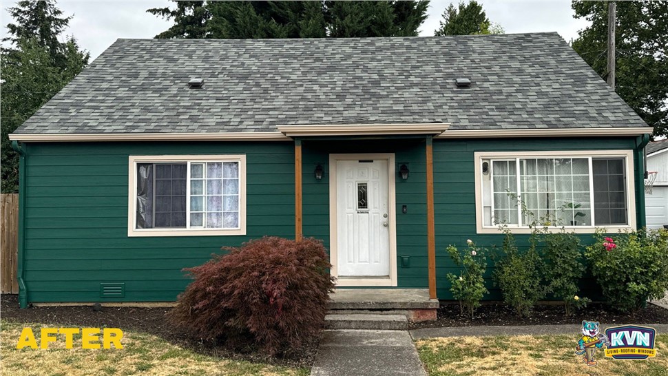 Gutters, Siding Project in Vancouver, Washington by KVN Construction