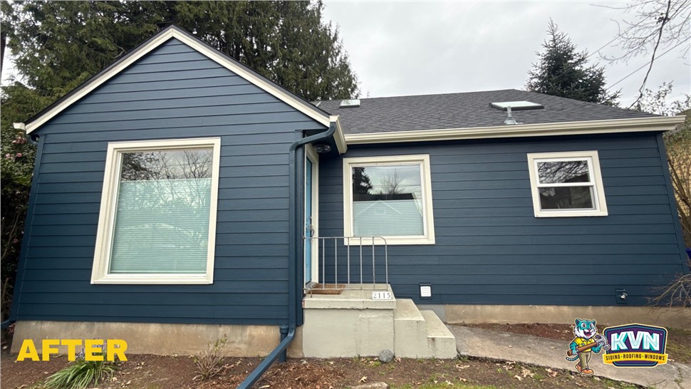 Painting, Siding, Windows Project in Portland, OR by KVN Construction