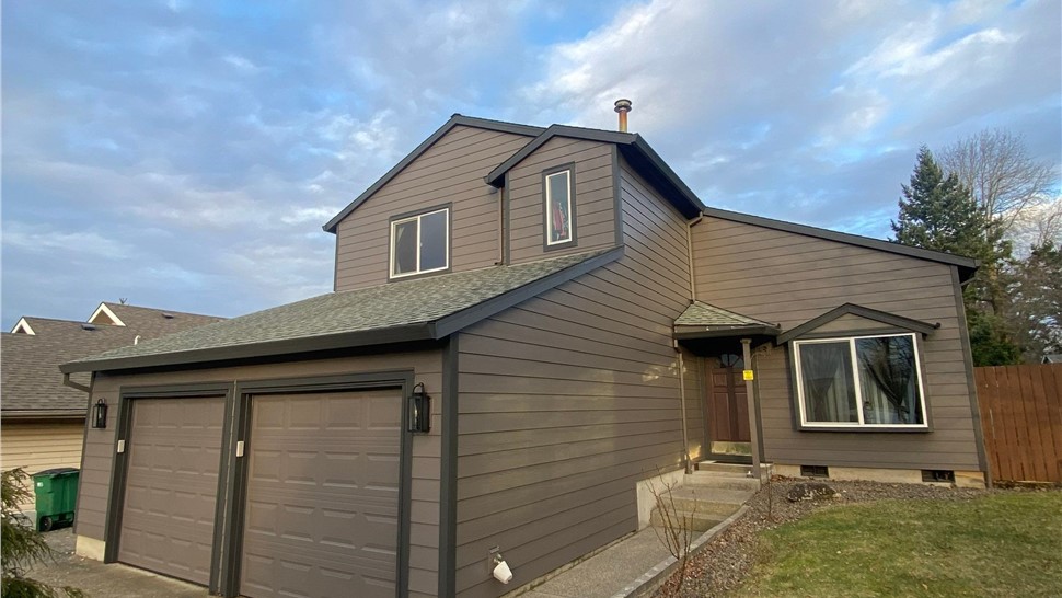 Gutters, Painting, Siding, Windows Project in Troutdale, Oregon by KVN Construction