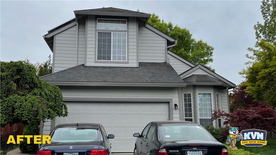 Gutters, Painting, Siding Project in Hillsboro, Oregon by KVN Construction