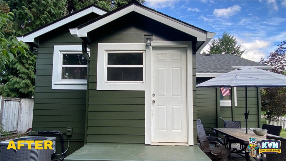 Gutters, Siding Project in Vancouver, WA by KVN Construction