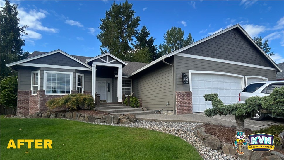 Painting, Siding Project in Vancouver, Washington by KVN Construction