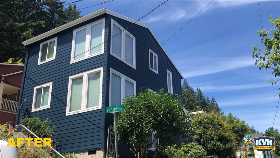 Painting, Siding, Windows Project in Portland, Oregon by KVN Construction