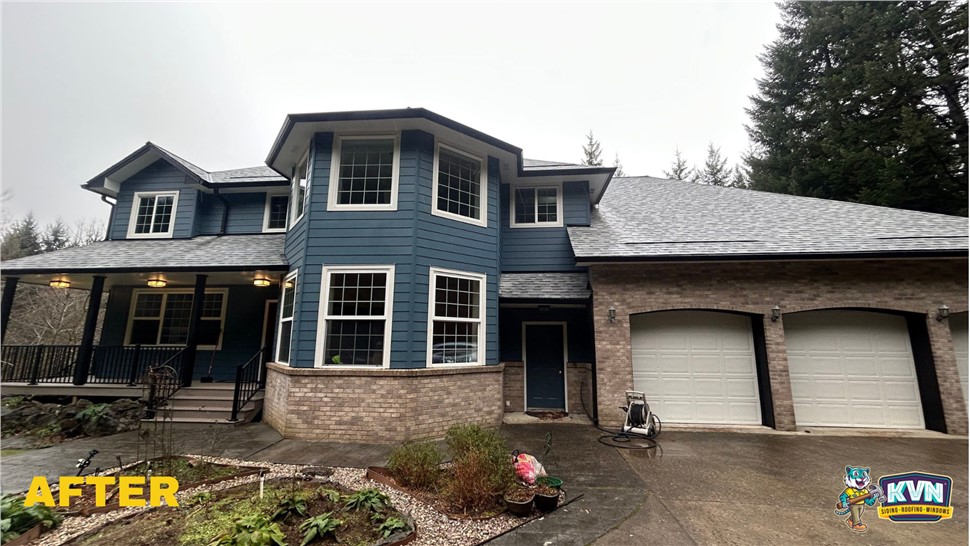 Gutters, Painting, Roofing, Siding Project in Camas, WA by KVN Construction