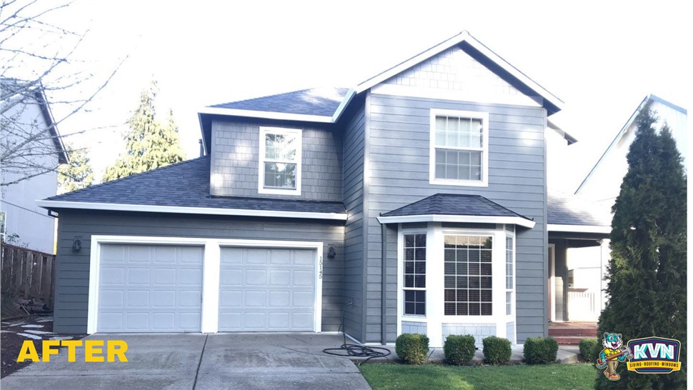Painting, Roofing, Siding, Windows Project in Clackamas, Oregon by KVN Construction