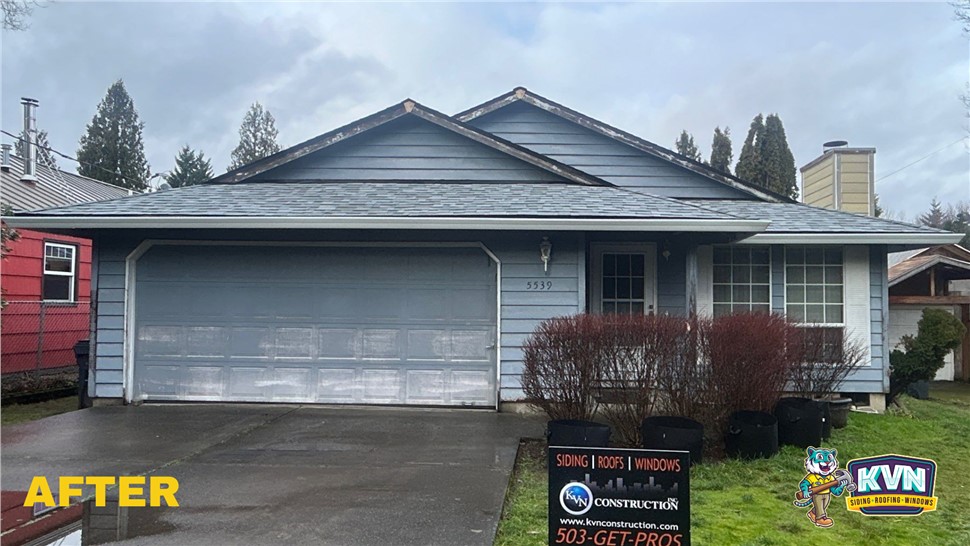 Gutters, Roofing Project in Portland, Oregon by KVN Construction