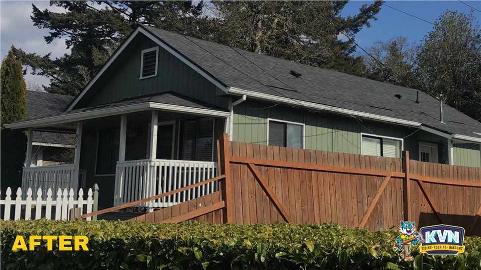 Gutters, Roofing Project in Camas, Washington by KVN Construction
