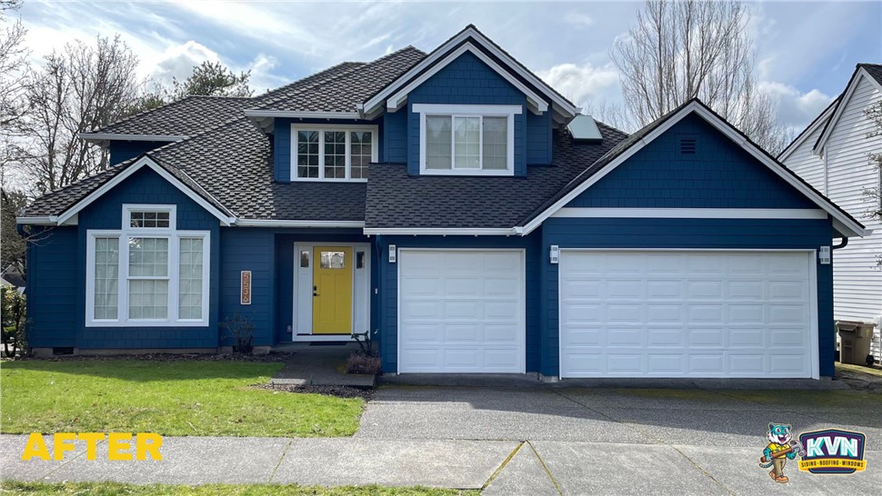 Gutters, Painting, Siding Project in Lake Oswego, Oregon by KVN Construction