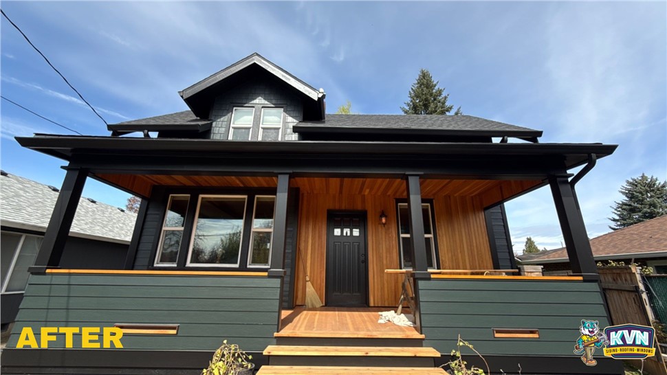 Doors, Gutters, Painting, Siding, Windows Project in Portland, OR by KVN Construction