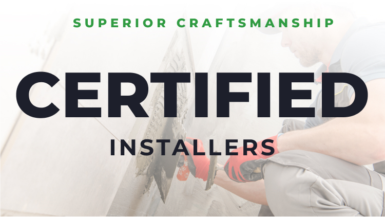 Industry Leading 2-Year Installation Warranty
